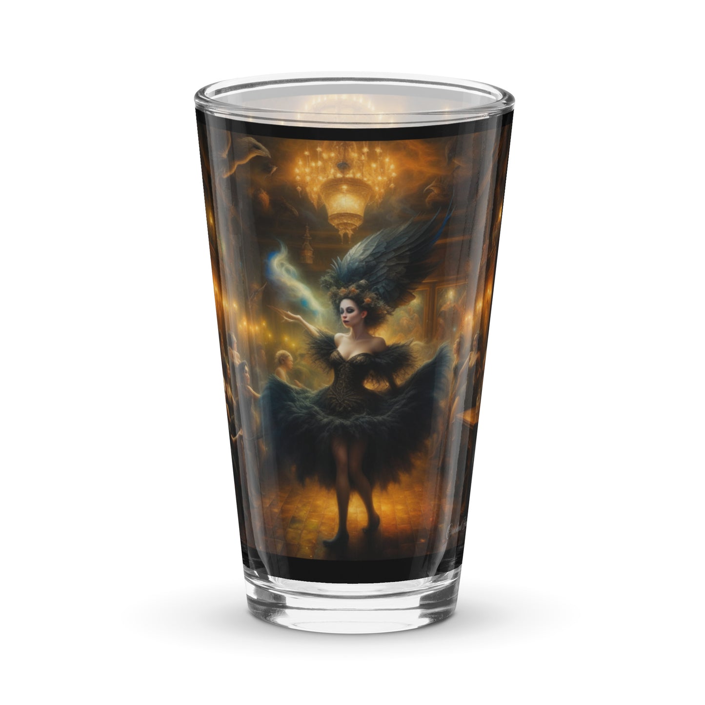 Shaker pint glass