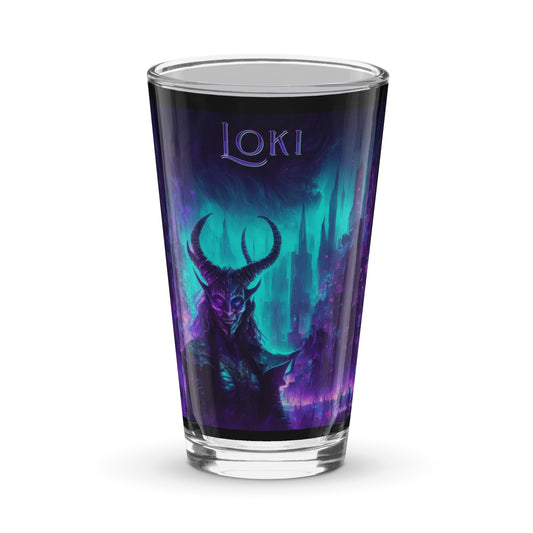 Shaker pint glass