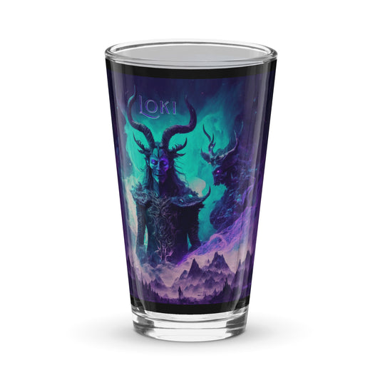 Shaker pint glass