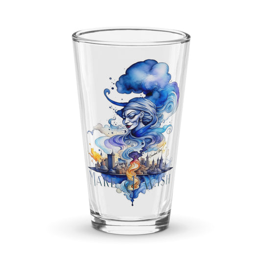 Shaker pint glass