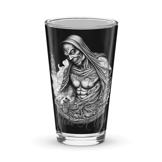 Shaker pint glass