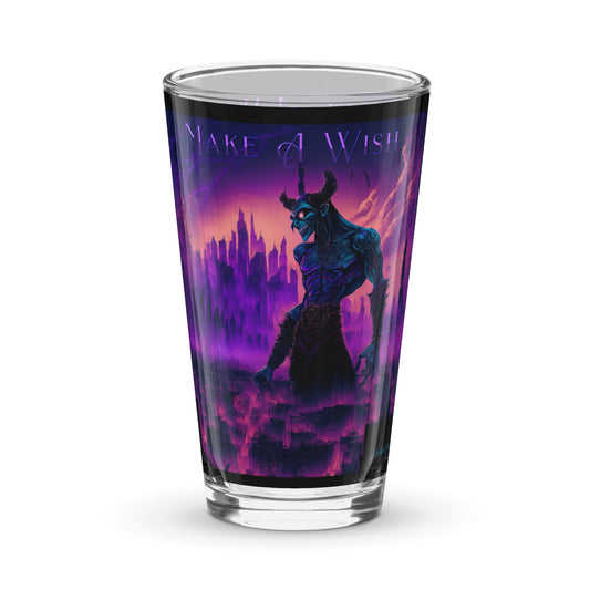 Shaker pint glass