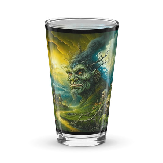 Shaker pint glass