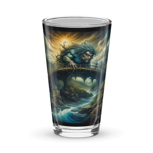 Shaker pint glass