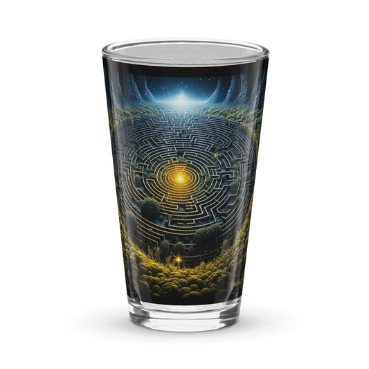 Shaker pint glass