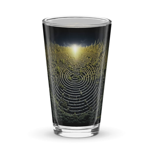 Shaker pint glass